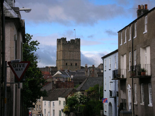 Richmond Castle from Willance House